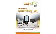 Sunlux Energy Product Brochure