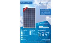 Access Solar - Model ASL 245-270W(60) - Crystalline Silicon Photovoltaic Module - Brochure