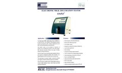 REIL - Model EMAT - Electronic Milk Adultration Tester - Brochure