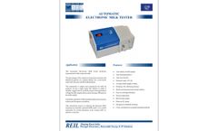 REIL - Automatic Electronic Milk Tester - Brochure