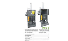 Model MG 2 ECO - Vertical Closed Side Hydraulic Compactor Brochure