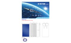 Ritek - Model PM220G Series - Building-Integrated Photovoltaic Modules (BIPV) - Brochure