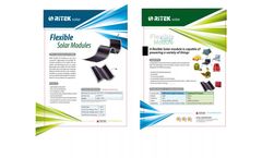 Ritek - Flexible Thin Film Modules - Brochure