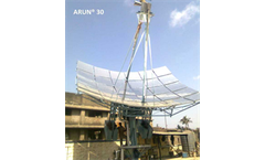 ARUN - Model 30 - Solar Concentrator Dish