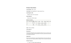 Ultra-Spill Pallets - P4 - Data Sheet