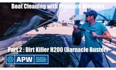 Best Boat Hull Cleaner : Boat Pressure Washer Review : Part 2 - Video