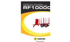 Reboque - Model RF10000X - Forestry Trailer Brochure