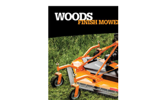 Woods - Model PRD 6000 - Rear Mount Finish Mowers Brochure