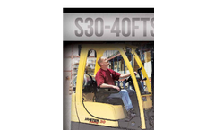Model S30-35FT, S40FTS - 4 Wheel Cushion Tire Truck Brochure