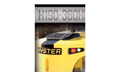 Model H190-280HD2 - High Capacity Forklift Truck Brochure