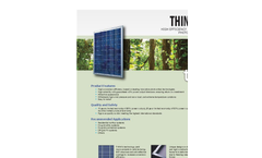 Think - Model 280 - Polycrystalline Photovoltaic Module Brochure