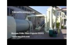 TONY Biomass Pellet Plant From Debarker to Packing Machine Video