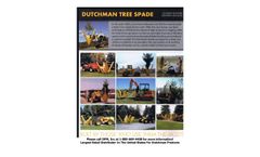 Dutchman - Tree Spades - Brochure
