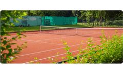 Laser controlled grading solution for tennis courts / tracks sector