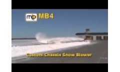 MB 4 Custom Chassis Snow Blower master Video