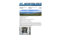 Case Study: Potable Water Treatment