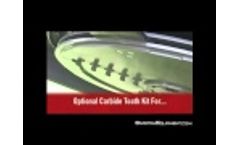 Skid Steer Brush Cutter Industrial Series From Spartan Equipment Video