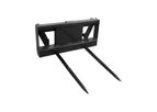 Spartan - Skid Steer Bale Spear Attachment With Double Tines
