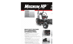 Magnum - Model HP - Light Commercial Mowers Brochure