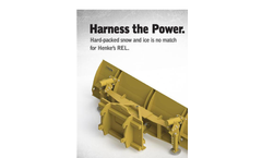 Model REL - Heavy Duty Reversible Snow Plow- Brochure