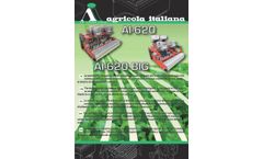 Agricola - Model AI-620 - Simple Linear Mechanical Sowing Machine Brochure