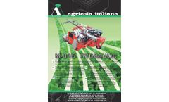Agricola - Model M815 - Self Propelled Hydraulic Traction Sowing Machine Brochure