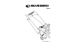 BlueBird - Model 424 - Lawn Aerator Manual