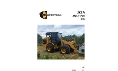 Supertrak - Model SK170 RTL - Compact Machine - Brochure