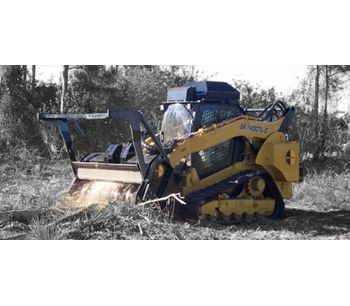 Supertrak - Model SK140 CTL-C - Compact and Rubber-track Forestry Mulcher
