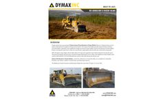 Dymax - HD Abrasion U Dozer Blades For Dozers / Crawler Tractors - Brochure
