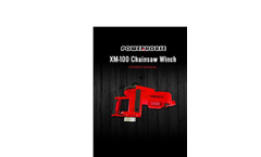 Powerhouse - Model XM-100 - Chainsaw Winch - Manual