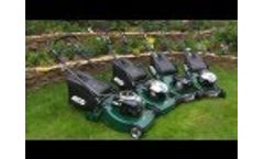 Atco Mains Electric Lawnmowers Video
