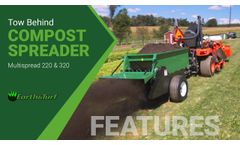 MultiSpread 220 & 320 COMPLETE FEATURES Video: Compost Top Dressing Spreaders By Earth & Turf - Video
