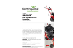 Earthquake - Model 99cc - Tiller Cultivator Brochure