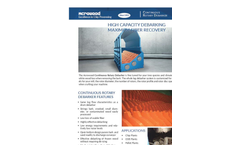 Acrowood - Continuous Rotary Debarking Machine - Brochure