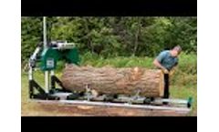 Woodland Mills HM130MAX Anniversary Edition Portable Sawmill - Overview (2020) - Video