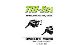 Model 543 - 43` wide Chisel Plow / Cultivator Brochure