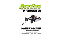  Model MR44B - Rough Cut Mower Brochure