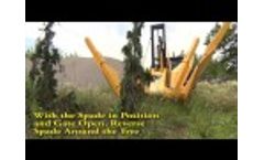 Transplanting a Tree with a 54-Inch Straight Blade Truck Spade - Video