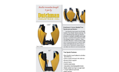 Dutchman - Curved Blade Truck Spade - Datasheet