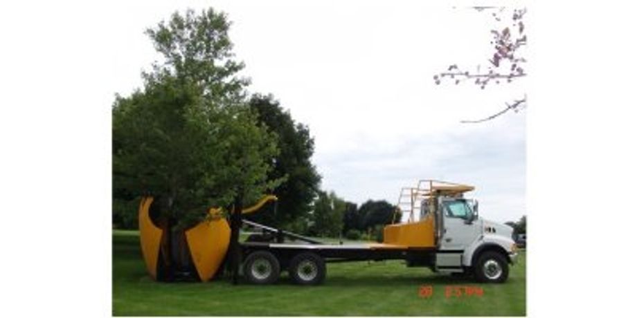 Curved Blade Tree Transplanting Truck Spade-2
