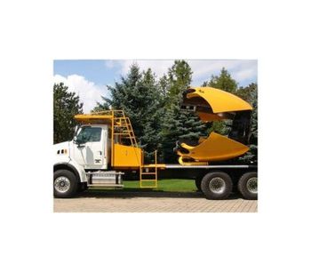 Curved Blade Tree Transplanting Truck Spade-4