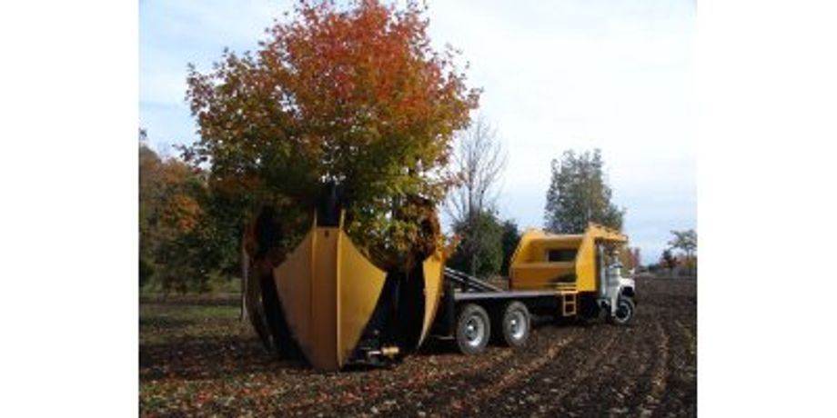 Curved Blade Tree Transplanting Truck Spade-1