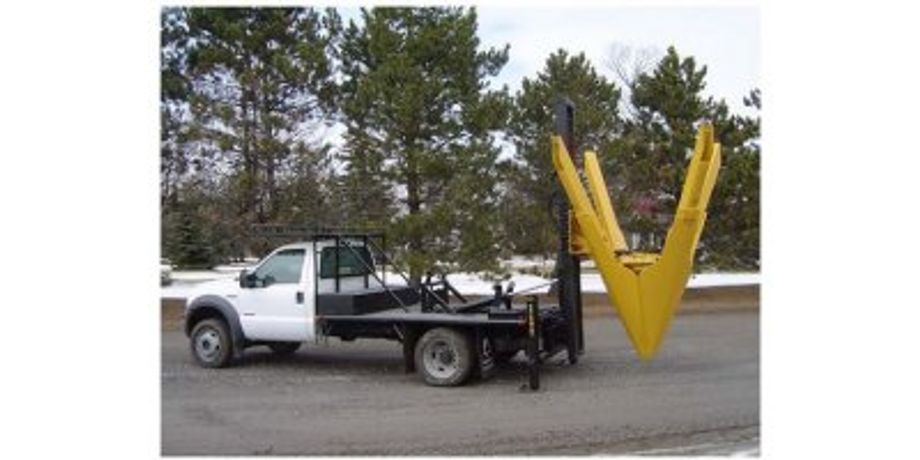 Truck-Mounted Straight-Blade Tree Transplanting Spades-4