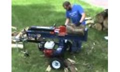 Iron & Oak 26 Ton Duro-Glide Log Splitter- Video