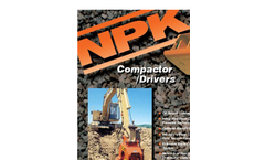NPK - Construction Compactor / Driver Brochure