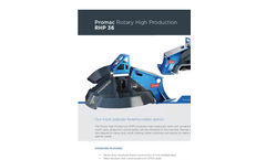 Promac - Model RHP - Rotary High Production Brushcutter Brochure