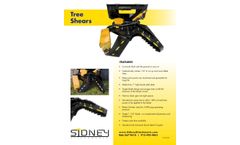 Sidney - Model HTC Plus - Tree Shear  - Brochure