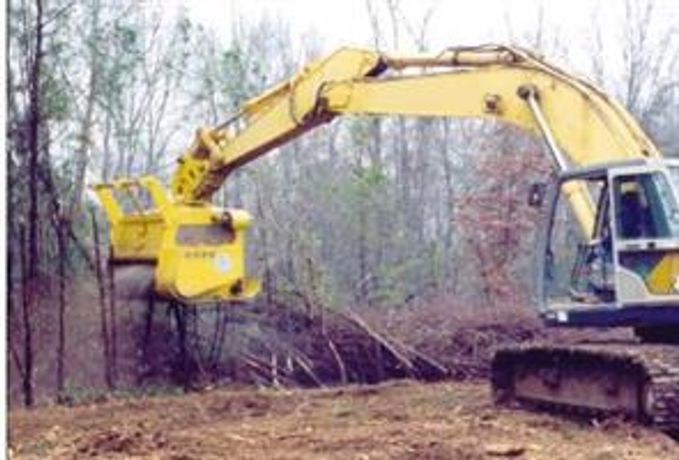 Sneller - Model 275 - Excavator Mounted Tree Grinde Shredder