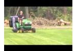 Protero Residential Lawn Bagger, Leaf Vacuum on John Deere x700 Series Video